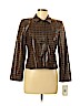 Harve Benard by Benard Holtzman 100% Polyester Brown Jacket Size 6 (petite) - photo 1