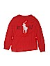 Polo by Ralph Lauren 100% Cotton Red Long Sleeve T-Shirt Size M (youth) - photo 1