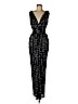 Badgley Mischka 100% Nylon Black Cocktail Dress Size 6 - photo 1