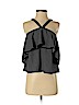 Likely 100% Polyester Black Sleeveless Blouse Size S - photo 1