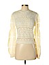Zara 100% Acrylic Ivory Pullover Sweater Size S - photo 1