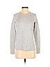 J. Crew Collection 100% Cashmere Silver Cashmere Pullover Sweater Size XXS - photo 1
