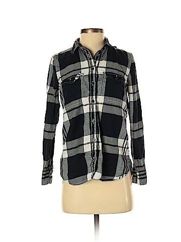 J. Crew Factory Store Long Sleeve Button-Down Shirt (view 1)