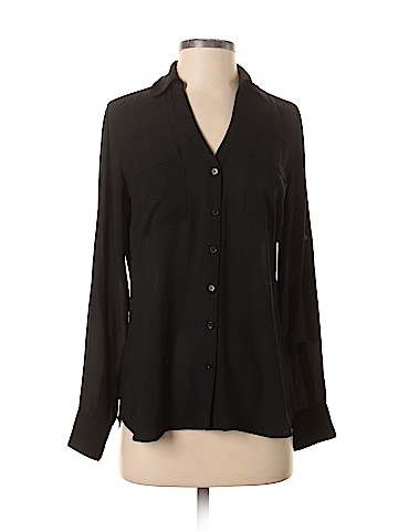 Express Long Sleeve Button-Down Shirt (view 1)