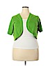 KSL 100% Cotton Green Cardigan Size 22 - photo 1