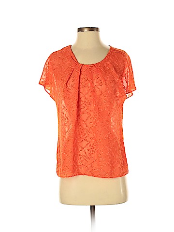 Ann Taylor LOFT Outlet Short Sleeve Blouse (view 1)