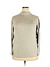 ELOQUII Gray Long Sleeve Top Size 14 - 16 Plus - photo 1