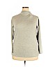 ELOQUII Gray Long Sleeve Top Size 14 - 16 Plus - photo 1