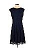 Wisp 100% Polyester Blue Casual Dress Size 8 (petite) - photo 1
