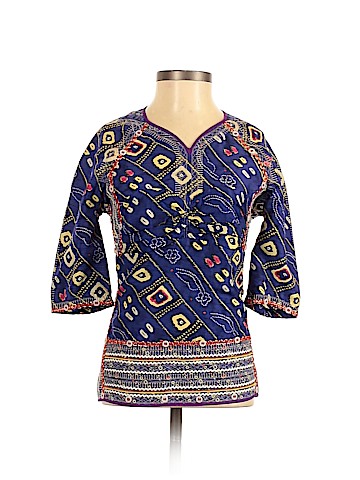 Isabel Marant 3/4 Sleeve Silk Top (view 1)