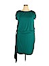 Suzi Chin for Maggy Boutique Teal Casual Dress Size 16 - photo 1