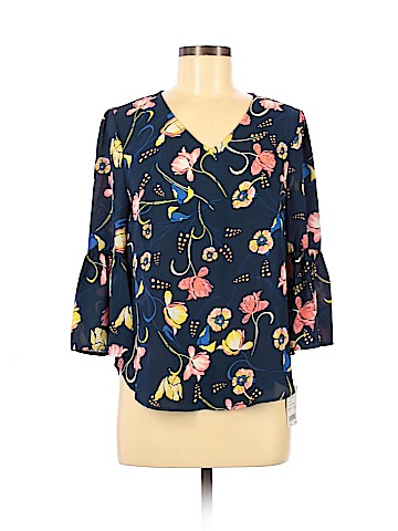 NY Collection 3/4 Sleeve Blouse (view 1)