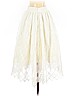 Alexis 100% Polyester White Casual Skirt Size S - photo 2