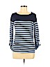 Charter Club Blue Sweatshirt Size M (petite) - photo 1