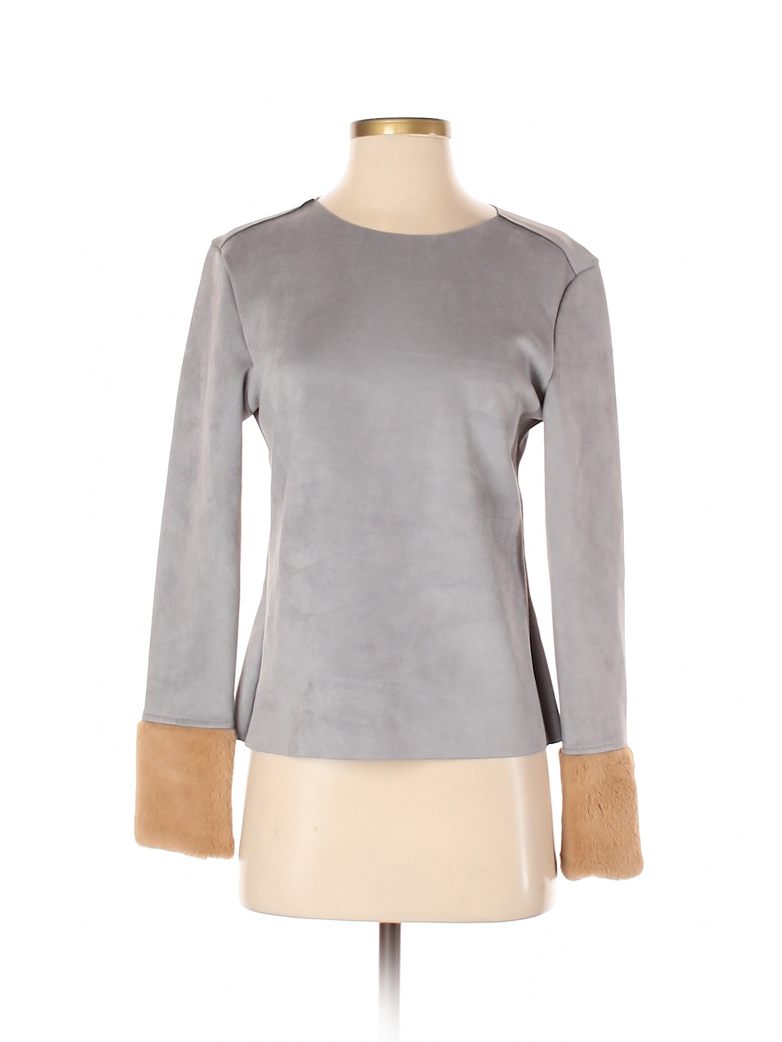 zara seamless long sleeve top