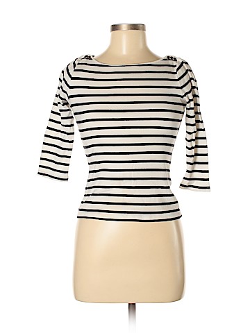 Ann Taylor 3/4 Sleeve T-Shirt (view 1)