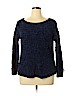 BB Dakota 100% Polyester Blue Pullover Sweater Size XL - photo 1