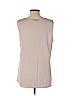 Banana Republic 100% Linen Tan Sleeveless Top Size L (petite) - photo 2