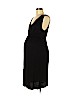 Old Navy - Maternity 100% Rayon Black Casual Dress Size M - photo 1