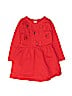 Carter's 100% Cotton Solid Red Dress Size 2T - photo 1