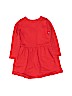 Carter's 100% Cotton Solid Red Dress Size 2T - photo 2