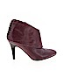 Nine West 100% Leather Burgundy Ankle Boots Size 6 1/2 - photo 1