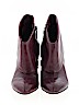 Nine West 100% Leather Burgundy Ankle Boots Size 6 1/2 - photo 2