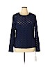Worth New York Blue Long Sleeve Top Size XL - photo 1