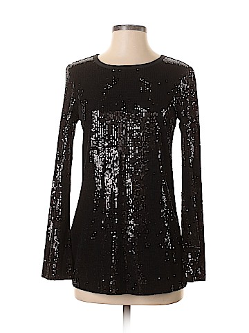 Tory Burch Long Sleeve Silk Top (view 1)