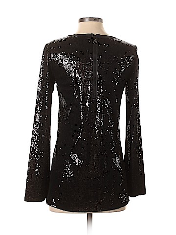 Tory Burch Long Sleeve Silk Top (view 2)