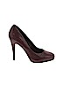 Nine West Burgundy Heels Size 10 - photo 1