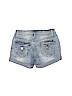 Hudson Solid Blue Denim Shorts Size 10 - photo 2