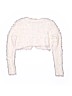 H&M 100% Polyamide Ivory Shrug Size 4 - 6 - photo 2