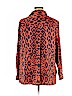 Jones New York 100% Polyester Orange Long Sleeve Blouse Size 2X - photo 2