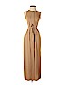 White House Black Market 100% Polyester Tan Casual Dress Size 4 (petite) - photo 1