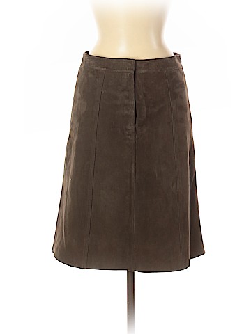 Theory Leather Skirt (view 2)