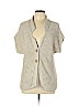 J.jill 100% Cotton Tan Cardigan Size L (petite) - photo 1