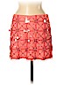 Milly 100% Nylon Orange Casual Skirt Size 4 - photo 1