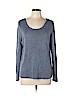Eileen Fisher 100% Linen Gray Pullover Sweater Size L - photo 1