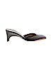 Costume National 100% Leather Black Mule/Clog Size EU 37 - photo 1