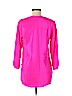 Amanda Uprichard 100% Silk Pink 3/4 Sleeve Silk Top Size P (petite) - photo 2