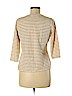 Laura Ashley Tan 3/4 Sleeve T-Shirt Size M (petite) - photo 2