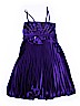Ceci Kids 100% Polyester Purple Special Occasion Dress Size 15 - 16 - photo 1