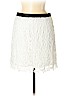 French Connection 100% Polyester White Casual Skirt Size 8 - photo 1