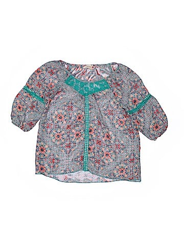 Speechless Short Sleeve Blouse (view 1)