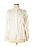 H&M White Long Sleeve Button-Down Shirt Size 16 - photo 1