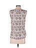 Tory Burch Tan Sleeveless Silk Top Size 2 - photo 2