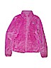 Fila Sport 100% Polyester Solid Pink Fleece Jacket Size 14 - photo 1