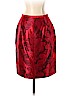 Kay Unger 100% Silk Red Silk Skirt Size 4 (petite) - photo 1