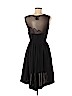 H&M 100% Polyester Black Casual Dress Size 8 - photo 2